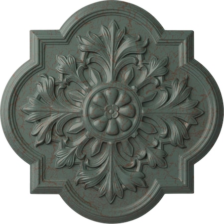Bonetti Ceiling Medallion (Fits Canopies Up To 5 1/8), 20OD X 1 3/4P